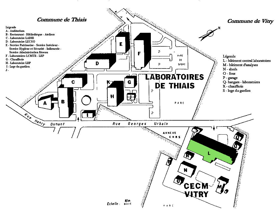 Le Centre de Recherches PW6310